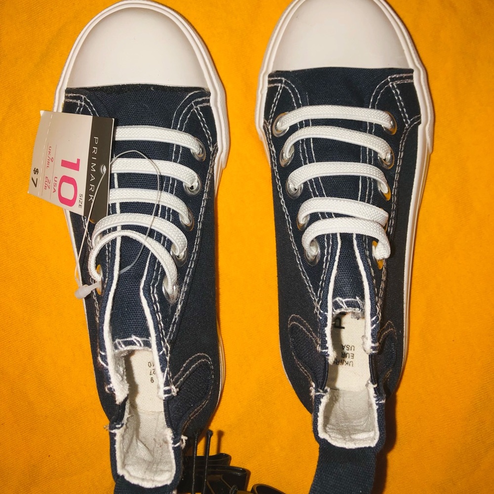Toddler Boy Primark inspired Converse sneakers 💙